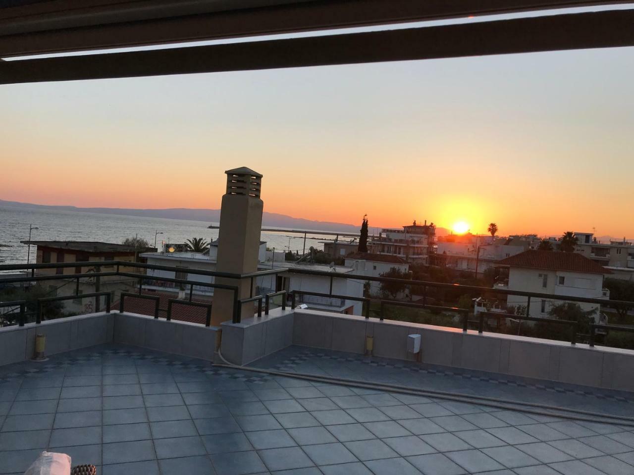 Tg Kalamata Beach Studio With Sea View Terrace Lejlighed Eksteriør billede