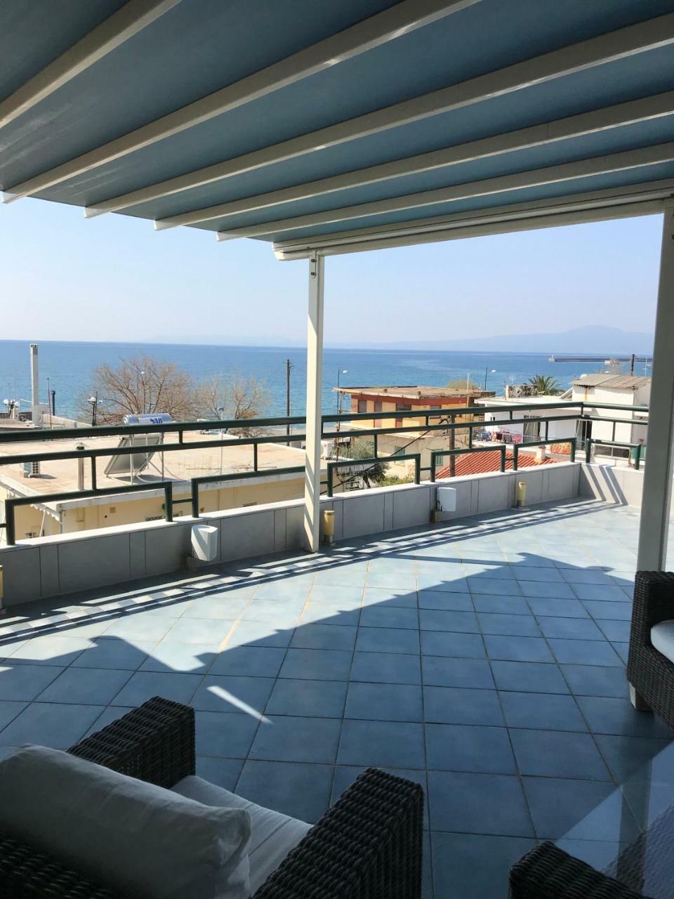 Tg Kalamata Beach Studio With Sea View Terrace Lejlighed Eksteriør billede