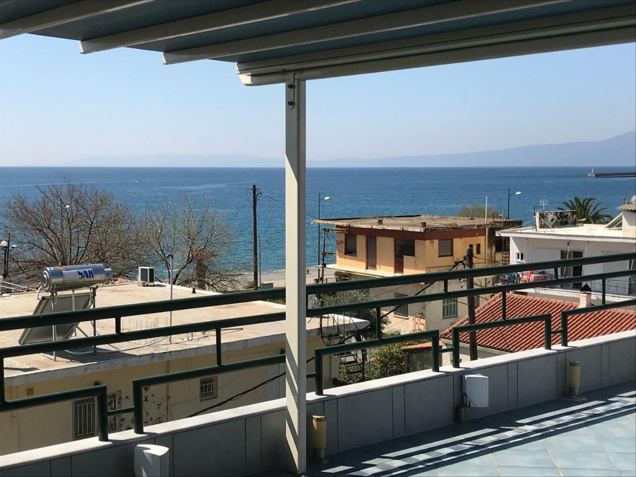 Tg Kalamata Beach Studio With Sea View Terrace Lejlighed Eksteriør billede